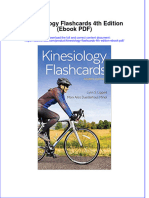 Kinesiology Flashcards 4th Edition Ebook PDF