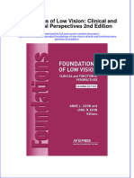 Foundations of Low Vision Clinical and Functional Perspectives 2nd Edition