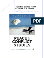 Peace and Conflict Studies Fourth Edition Ebook PDF Version