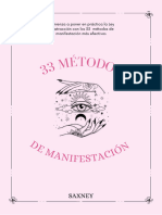 33 Metodos de Manifestacion