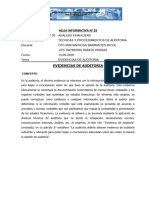 3 Hoja Informativa #03 Evidencias de Auditoria