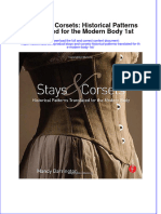 Stays and Corsets Historical Patterns Translated For The Modern Body 1st