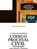 CODIGO PROCESAL CIVIL y Memoriales 2019