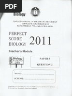 Download Perfect Score Biology Paper 3 Module 2 by Hanis Safiyyah SN69834907 doc pdf