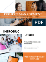 Project Management Presentation Template