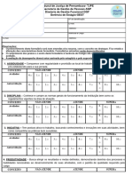 Formulário de Avaliação de Desempenho e Relatório de Atividades