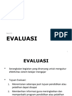 Evaluasi