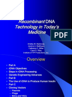 Recombinant Technology in Today's Medicine