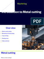 Metal Cutting. P