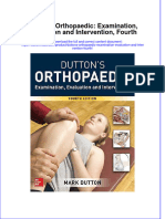Duttons Orthopaedic Examination Evaluation and Intervention Fourth