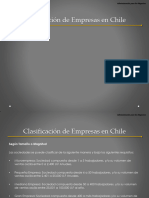 Clasificacion Empresas en Chile
