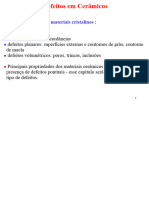 Intr Mat Ceram Defeitos Pontuais 1 2016 1 PDF