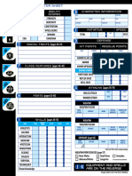 Character Sheet