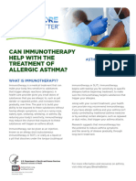 Immunotherapy Allergic Asthma