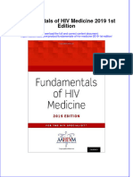 Fundamentals of Hiv Medicine 2019 1st Edition