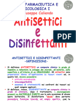 Antisettici e Disinfettanti