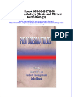 Etextbook 978 0849374968 Photodermatology Basic and Clinical Dermatology