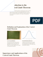 Central Limit Theorem