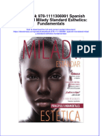 Etextbook 978 1111306991 Spanish Translated Milady Standard Esthetics Fundamentals