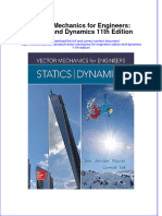 Vector Mechanics For Engineers Statics and Dynamics 11th Edition