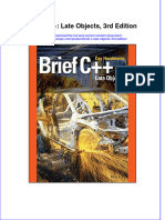 Brief C Late Objects 3rd Edition
