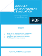 2module 7 - Investment and Porfolio Management