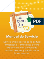 Manual de Servicio Tienda 70 - DÍA