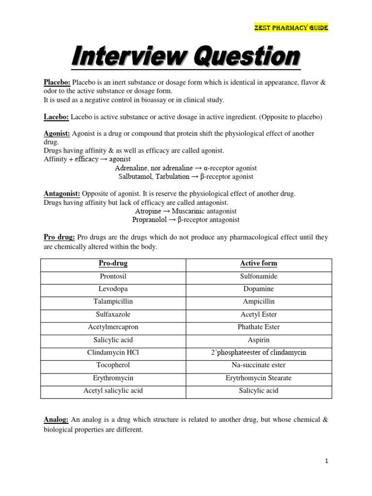 Interview Question PDF