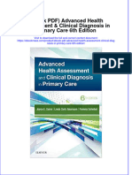 Ebook PDF Advanced Health Assessment Clinical Diagnosis in Primary Care 6th Edition