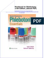Student Workbook For Phlebotomy Essentials 6th Edition Ebook PDF