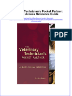 Veterinary Technicians Pocket Partner A Quick Access Reference Guide