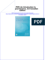 Ebook PDF An Introduction To Psychological Science 3rd Canadian Edition