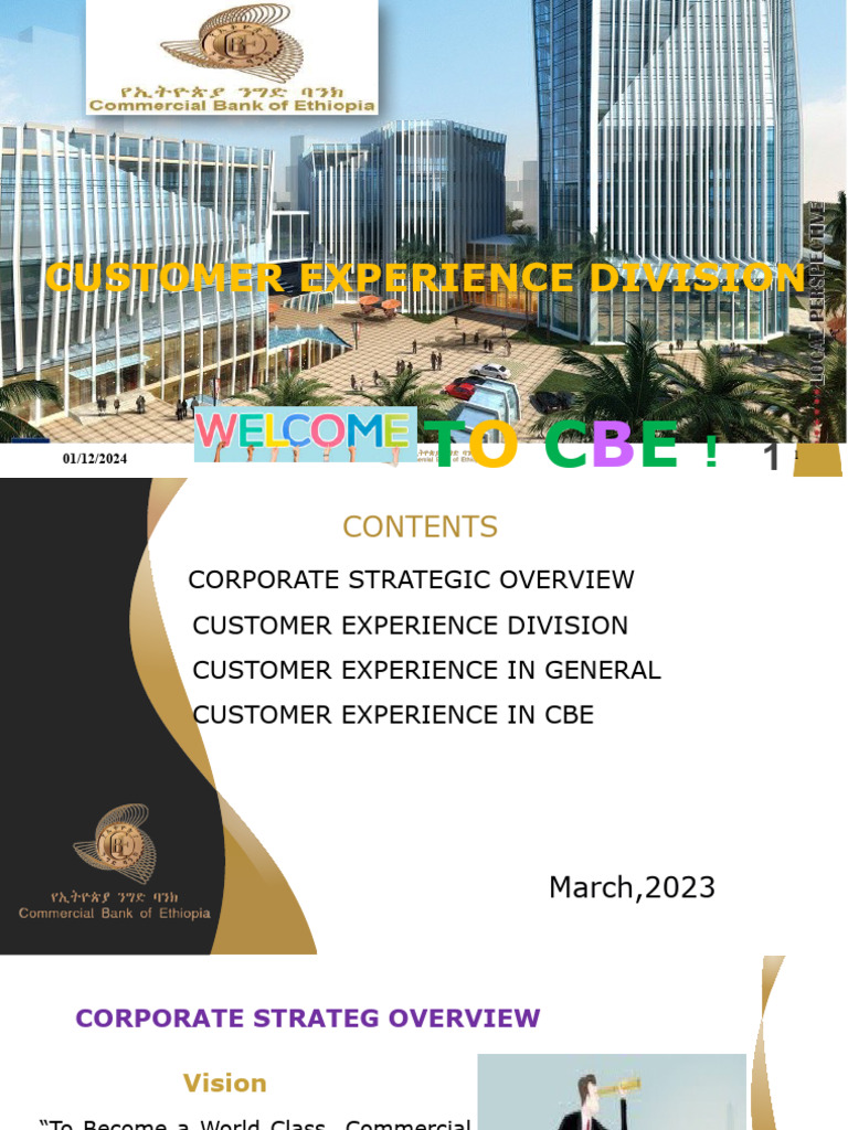 Enhancing Customer Experience at CBE | PDF | Customer Experience | Brand