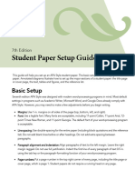 Instructional Aidsstudent Paper Setup Guide PDF