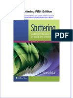 Stuttering Fifth Edition