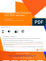 Intelligent Data Catalog For Axon, IICS and EDP