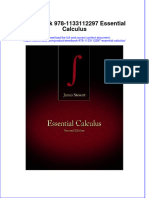 Etextbook 978 1133112297 Essential Calculus