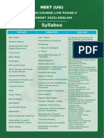 Neet Ug Crash Course Live Phase II Target 2023 Eng