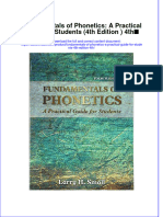 Fundamentals of Phonetics A Practical Guide For Students 4th Edition 4th