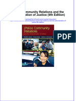 Police Community Relations and The Administration of Justice 9th Edition