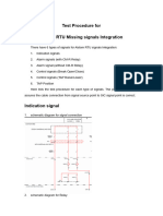 Test Procedure For Alstom RTU V1.0