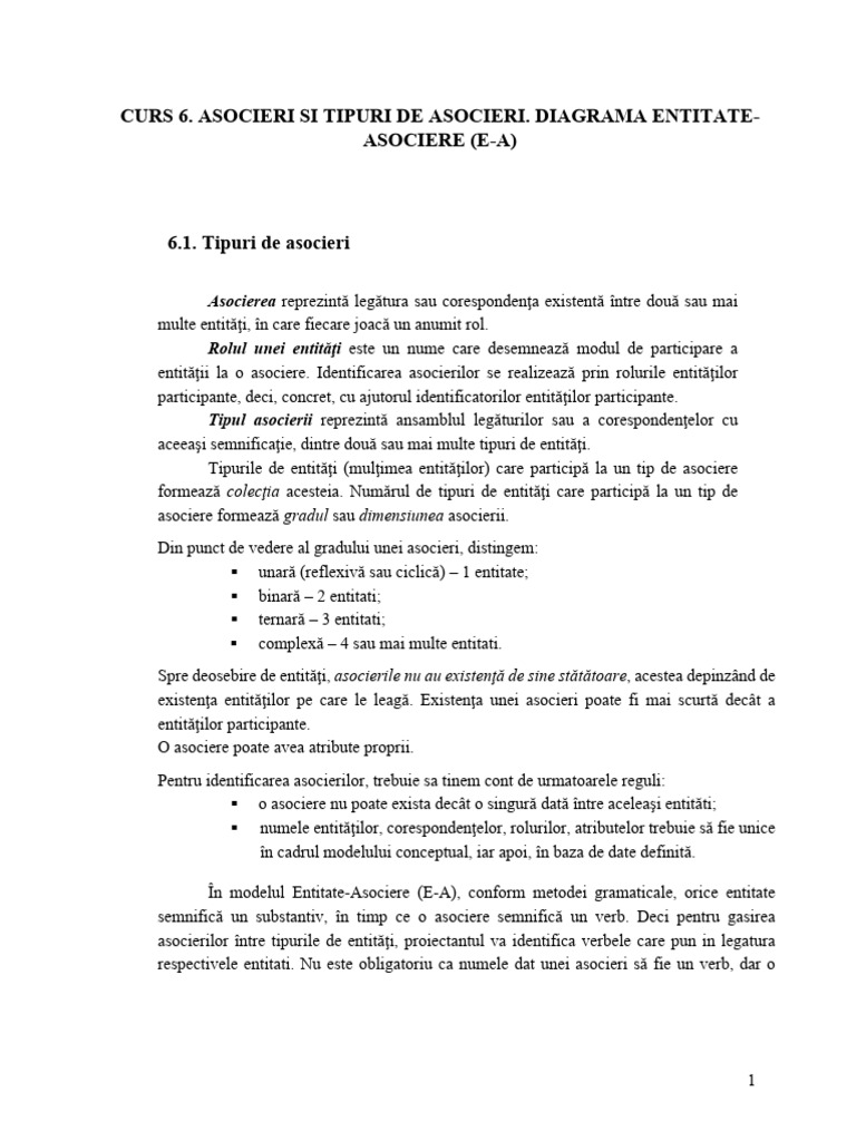 CURS 6 - Suport de Curs | PDF