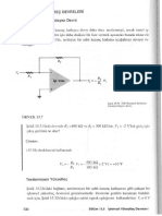 15.6 Islemsel Yuxseltec Devreleri: V, - Rey, - 500 Ka Ri 100 KQ