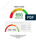 PATH2FRDM --Clean Your Credit Beneficiary Style eBook