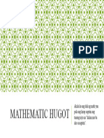 Mathematic Hugot