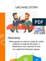 Hire Purchase System