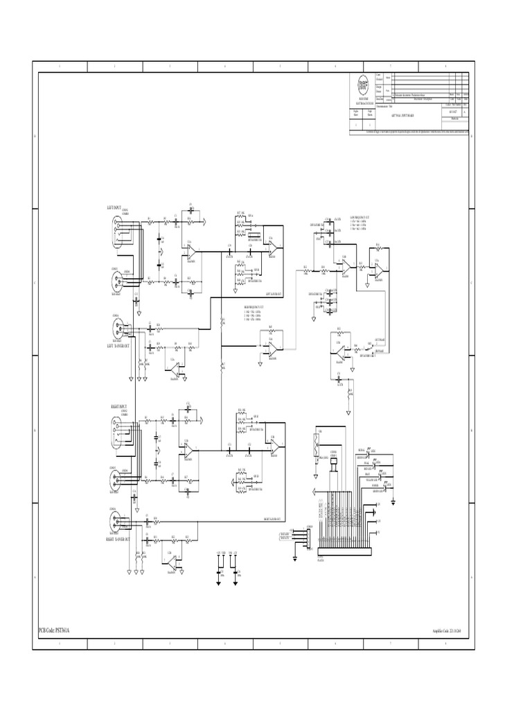 RCF Art705as-Input Board | PDF
