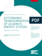 Algeria Sustainable Transformation of Energy System