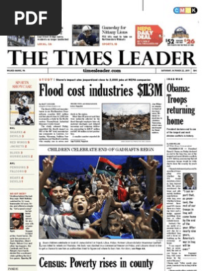 Times Leader 10-22-2011, PDF, Wilkes Barre