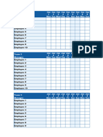 Leave Planner Excel Template 2024